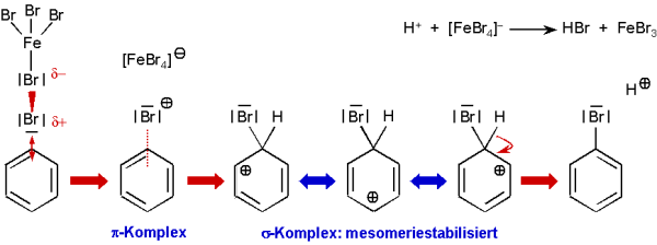 Elektrophile Substitution am Aromaten